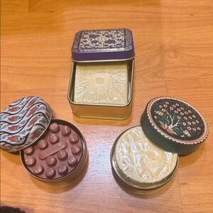 Soap in Tin Boxes with Unique Designs